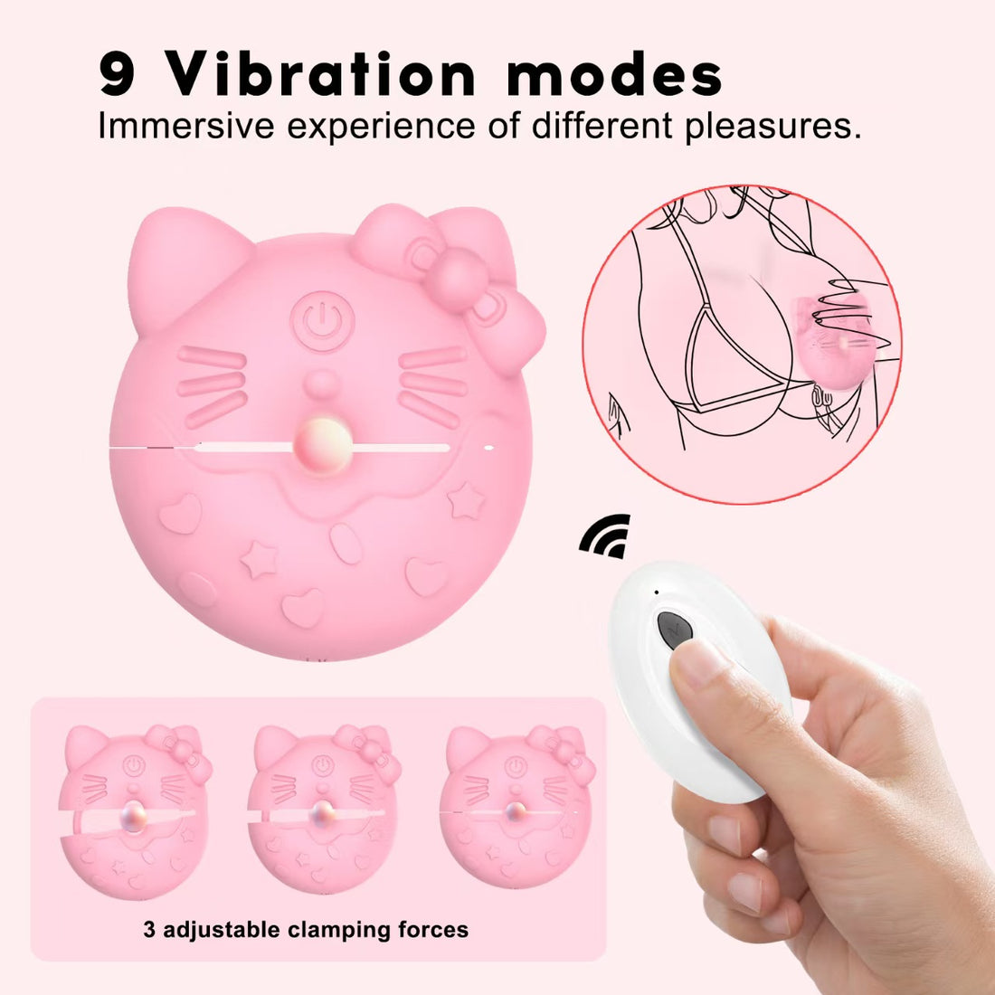 Hello Kitty Vibrator Cute Sex Toy