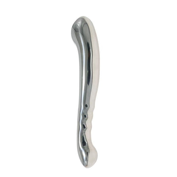 7 Inch Smooth G Spot Massage Metal Dildo