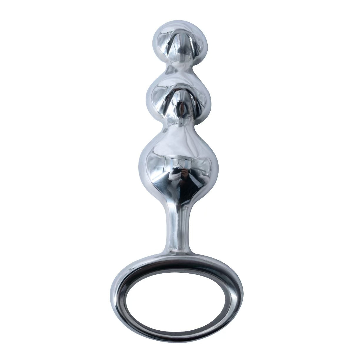 Temperature Play Stainless Steel Butt Plug Metal Dildo