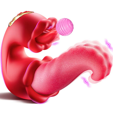 Opalsway Double Trouble Tongue Vibrator Clitoral Stimulator