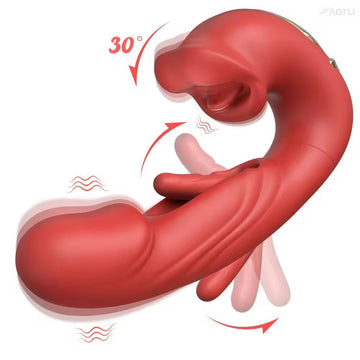 Flapping Clit Vibrator Kissing Mouth Vibration