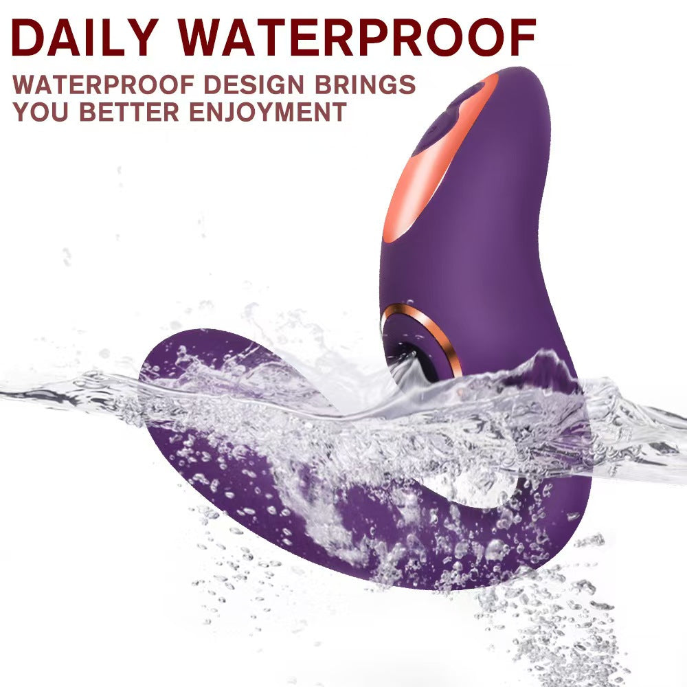 Tickler Licker Purple Clitoral Suction Vibrator