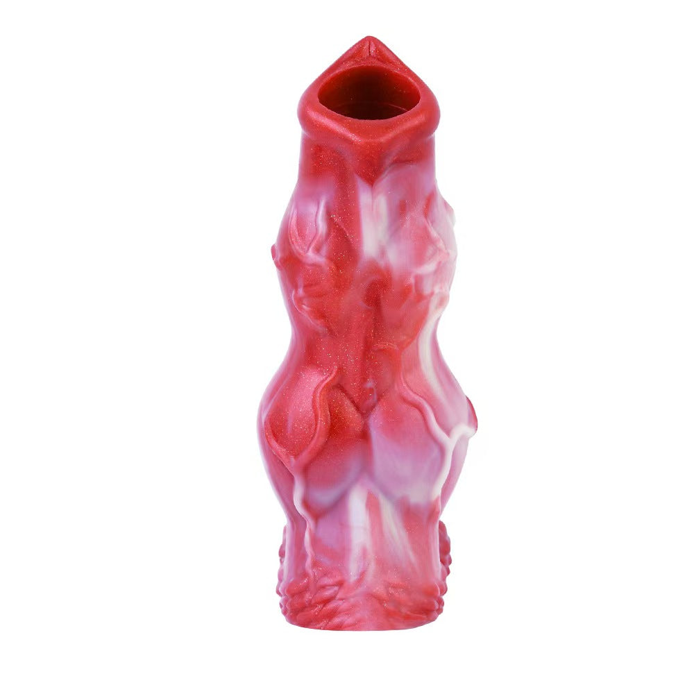 Animal Dog Knot Penis Enhancer Sleeve