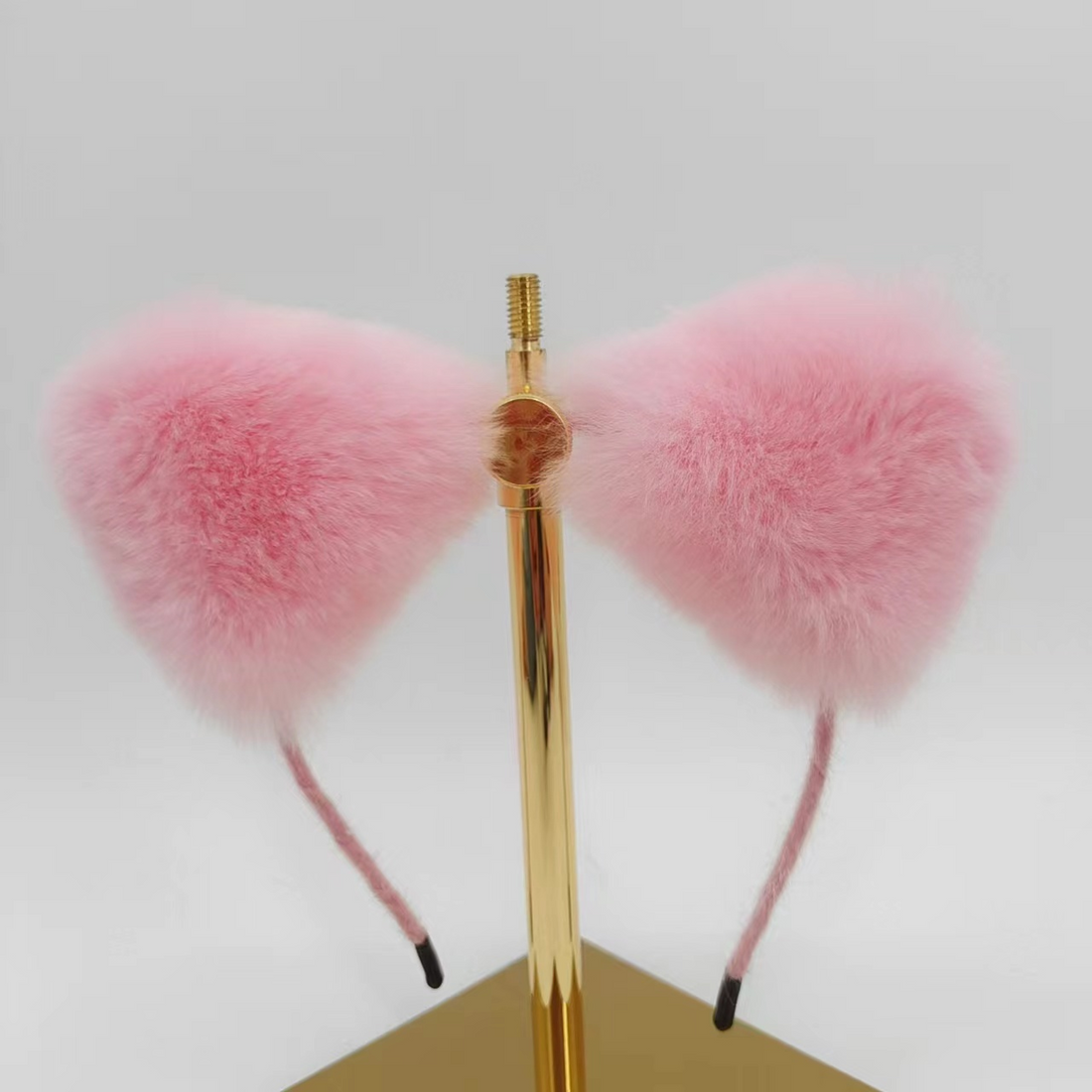 Pink Furry Anal Tail Butt Plug
