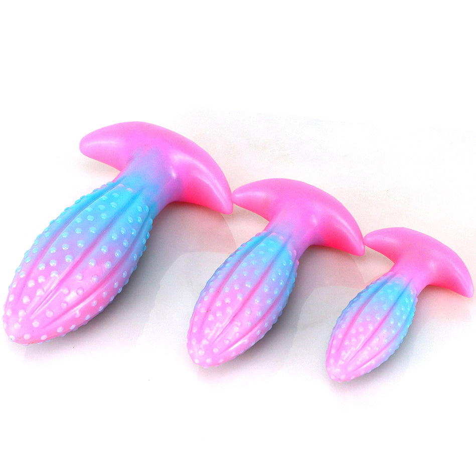 Alien Butt Plug Soft Silicone Light