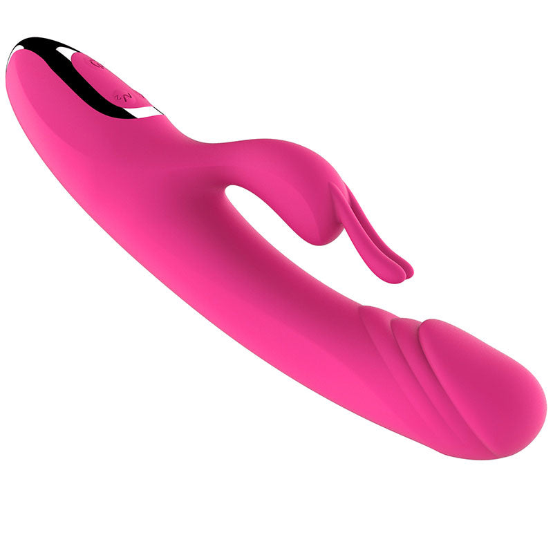 12 Frequency Vibration G-spot Rabbit Dildo