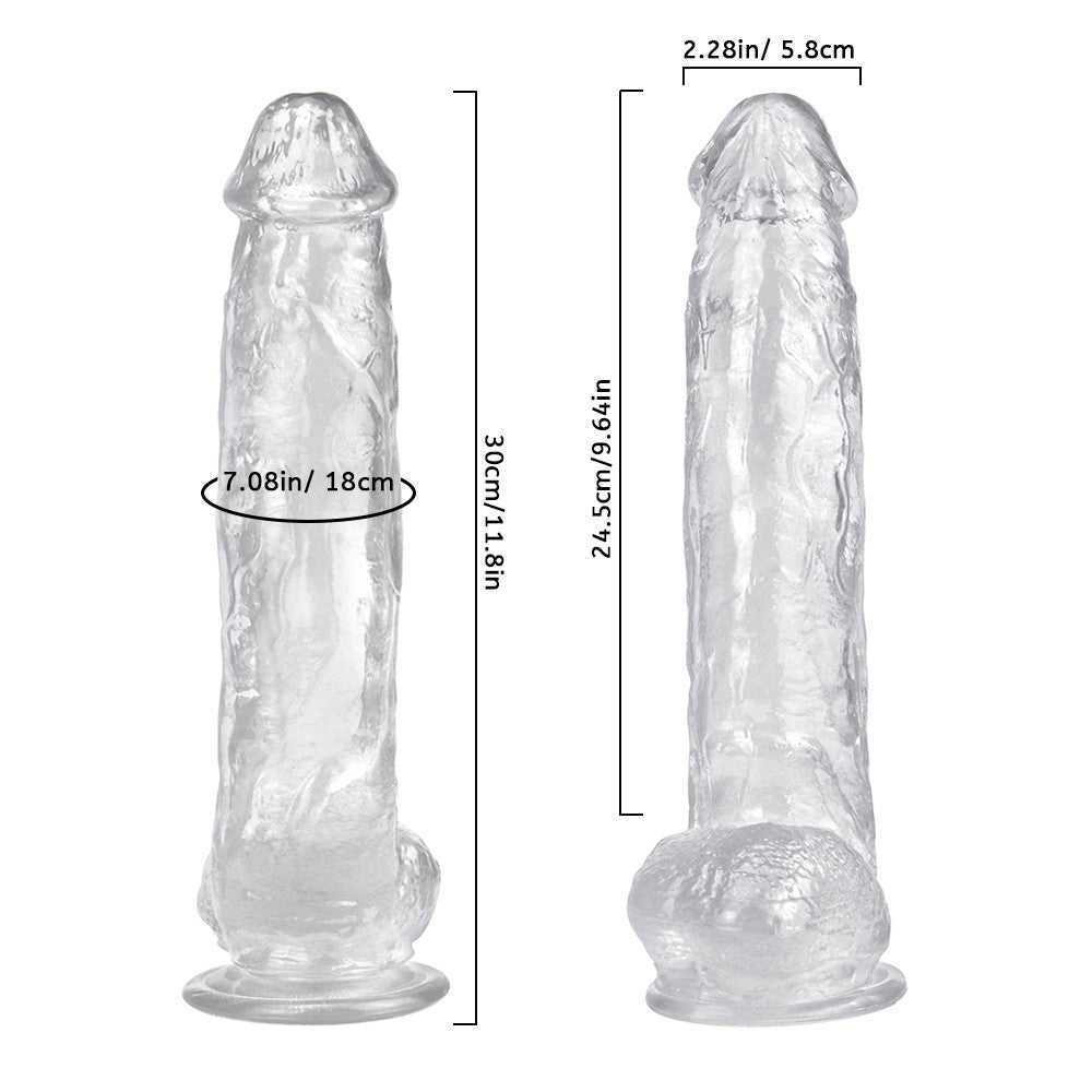 12 Inch Jelly Dildo