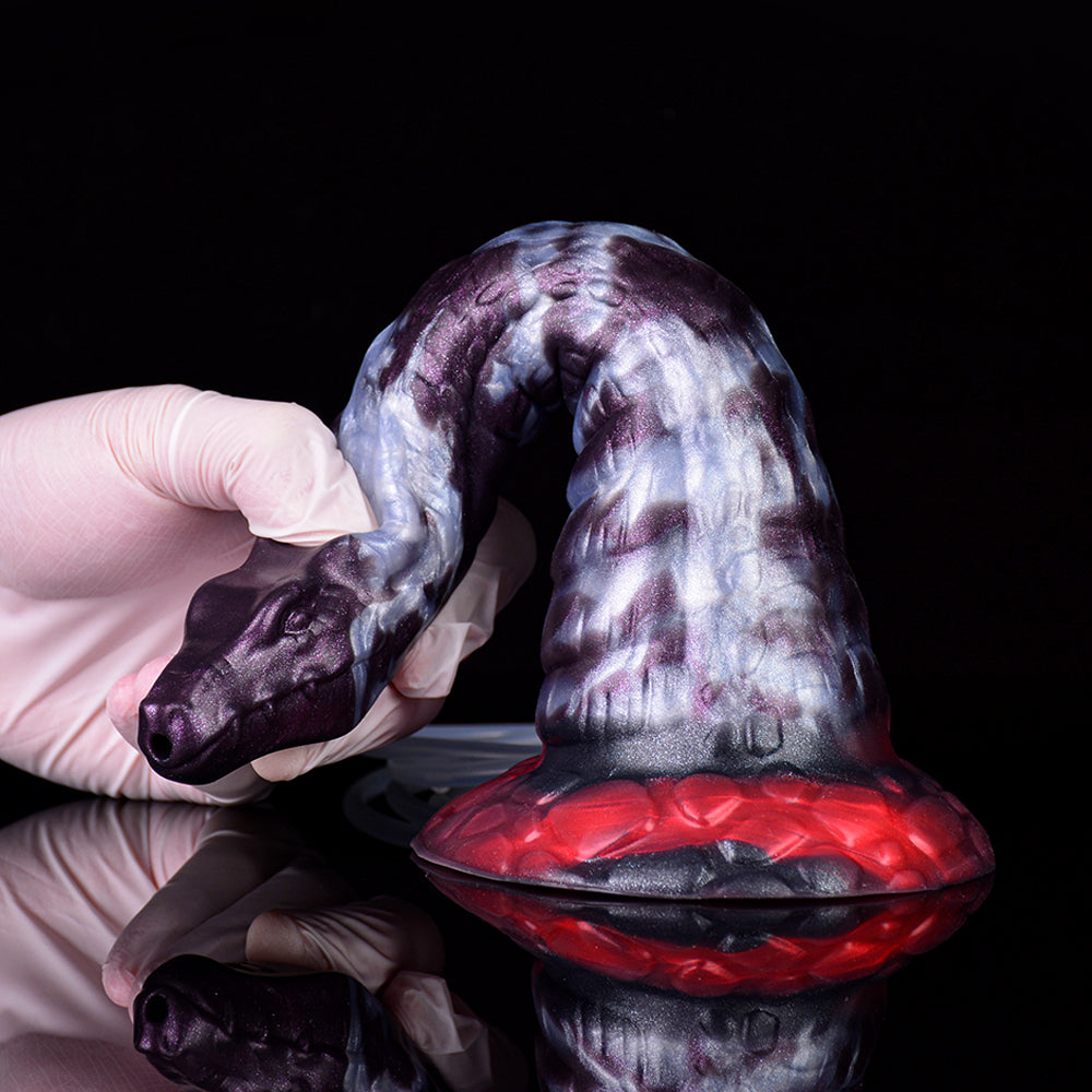 Dark Purple Dragon Squirting Fantasy Dildo