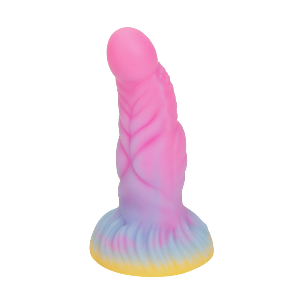7 Inch Silicone Glow In The Dark Fantasy Dragon Dildo