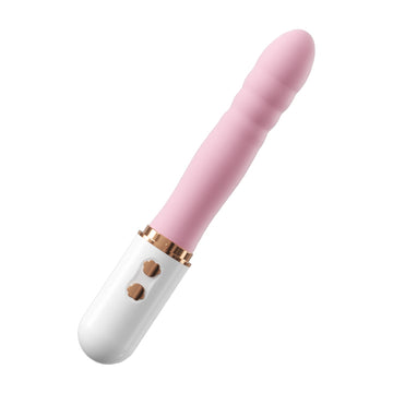 Cute Telescopic Vibrator Hidden Dildo