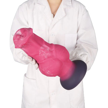 Red Huge Kont Horse Cock Fantasy Dildo