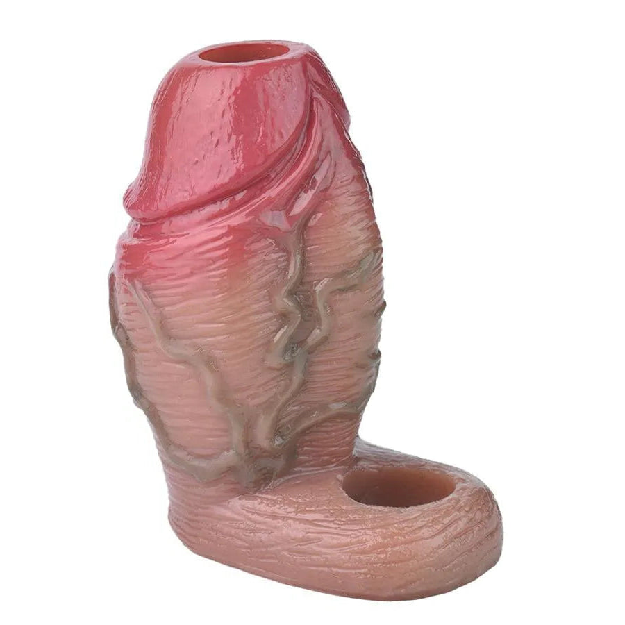 4.5 Inch Realistic Fat Open Penis Sleeve