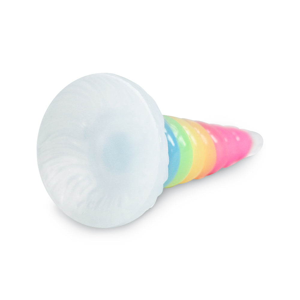 Rainbow Glowing Unicorn Dildo