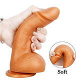 Load image into Gallery viewer, Soft Silicone Suction Cup Realistic Dildo