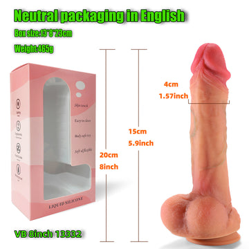 8 inch Thrusting Realistic Feeling with Remote Control