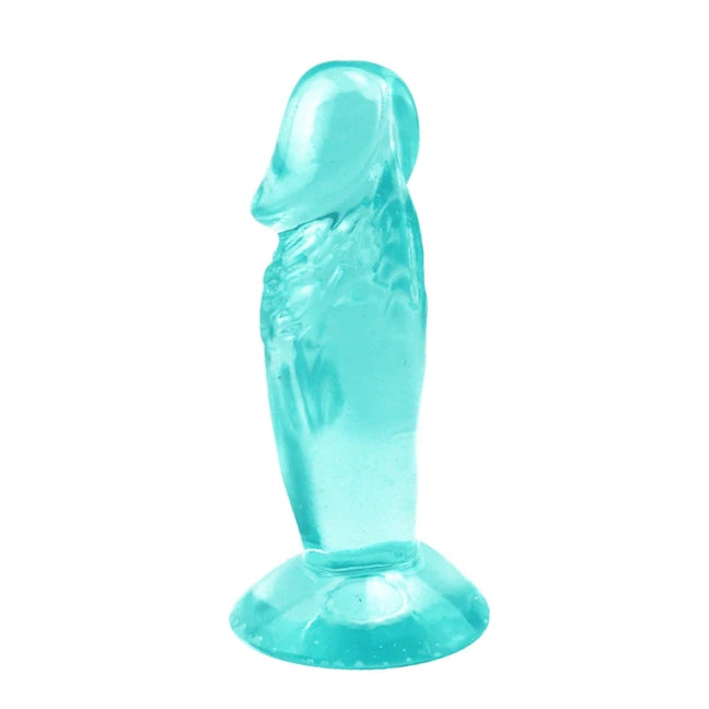 4 Inch Beginner Ocean Blue Tiny Dildo