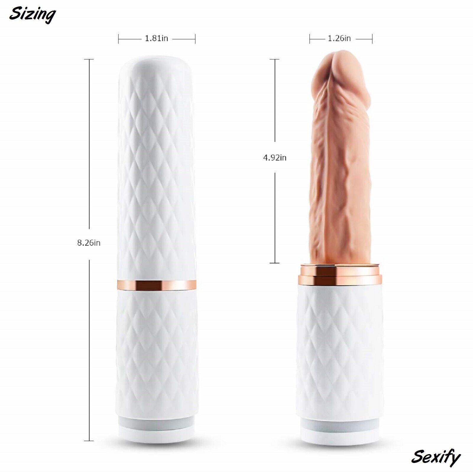 Handheld Thrusting Hidden Dildo