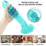 Load image into Gallery viewer, 10 inch crooked mouth green dildo