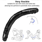 Load image into Gallery viewer, Black Double Dildo 15 inch Long Sex Toy