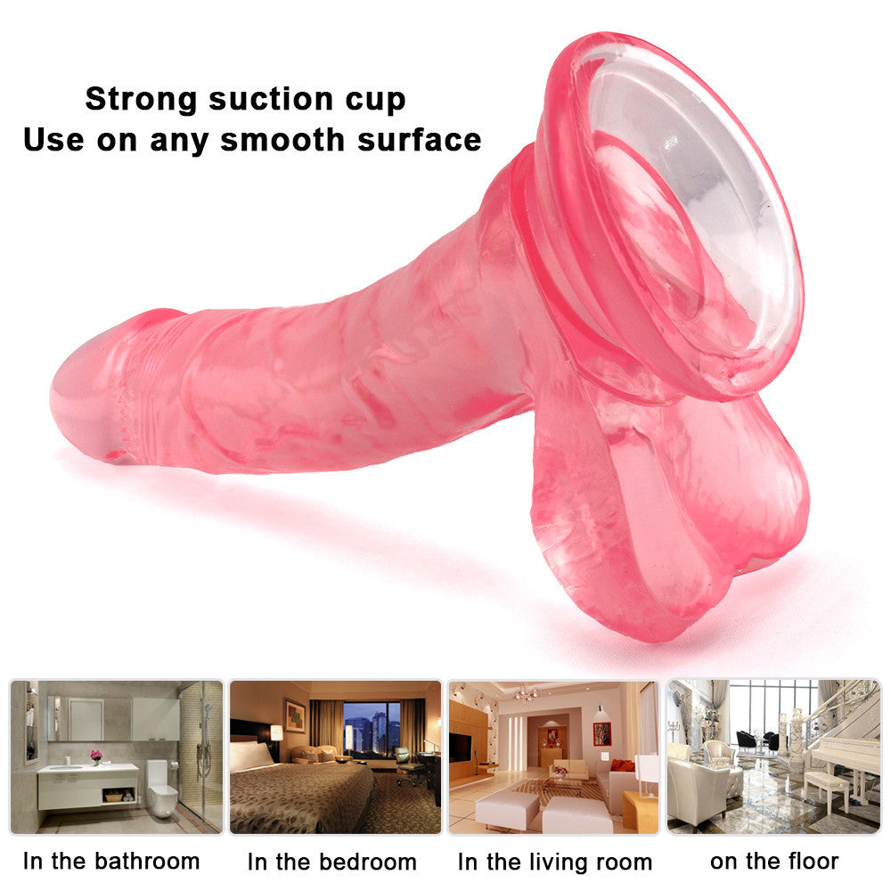 7 inch pink dildo