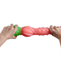 9 Inch Glow In The Dark Spiked Fantasy Knot Dildo - DOG KNOT LUXE