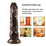 Load image into Gallery viewer, 8 Inch coffee dildo