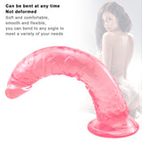 Load image into Gallery viewer, 8 Inch small straight pink dildo