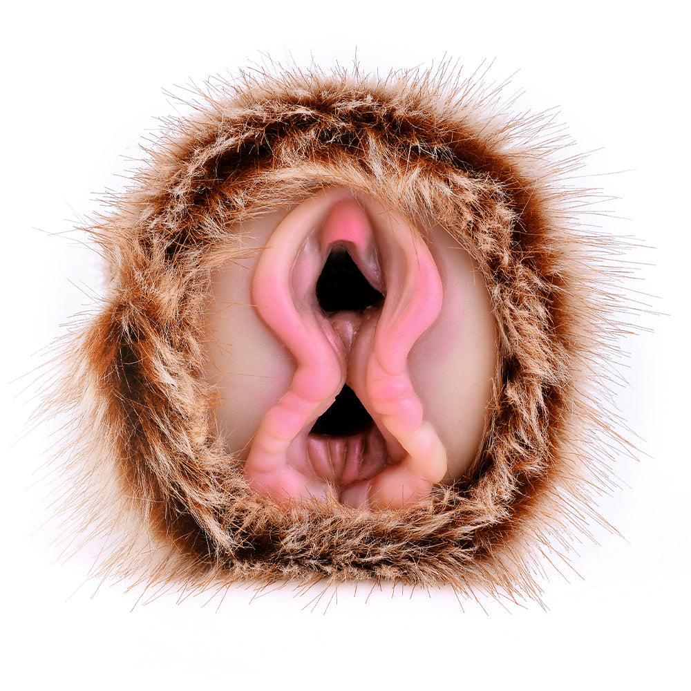 Deer Pussy Plush Fantasy Silicone Soft Animal Pussy