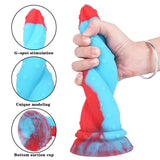 Load image into Gallery viewer, Two Color Silicone Octopus Dildo