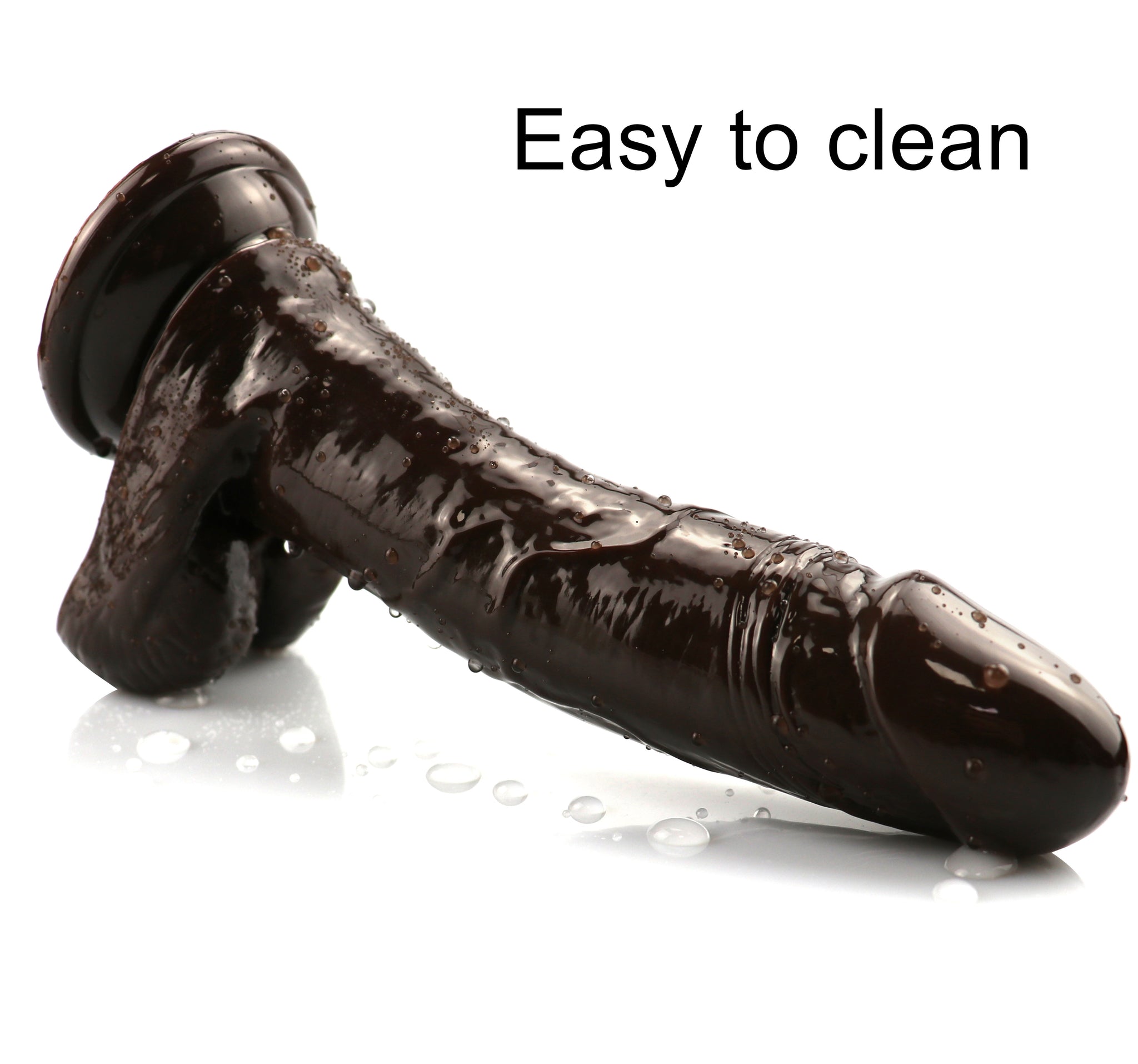 7 inch coffee dildo