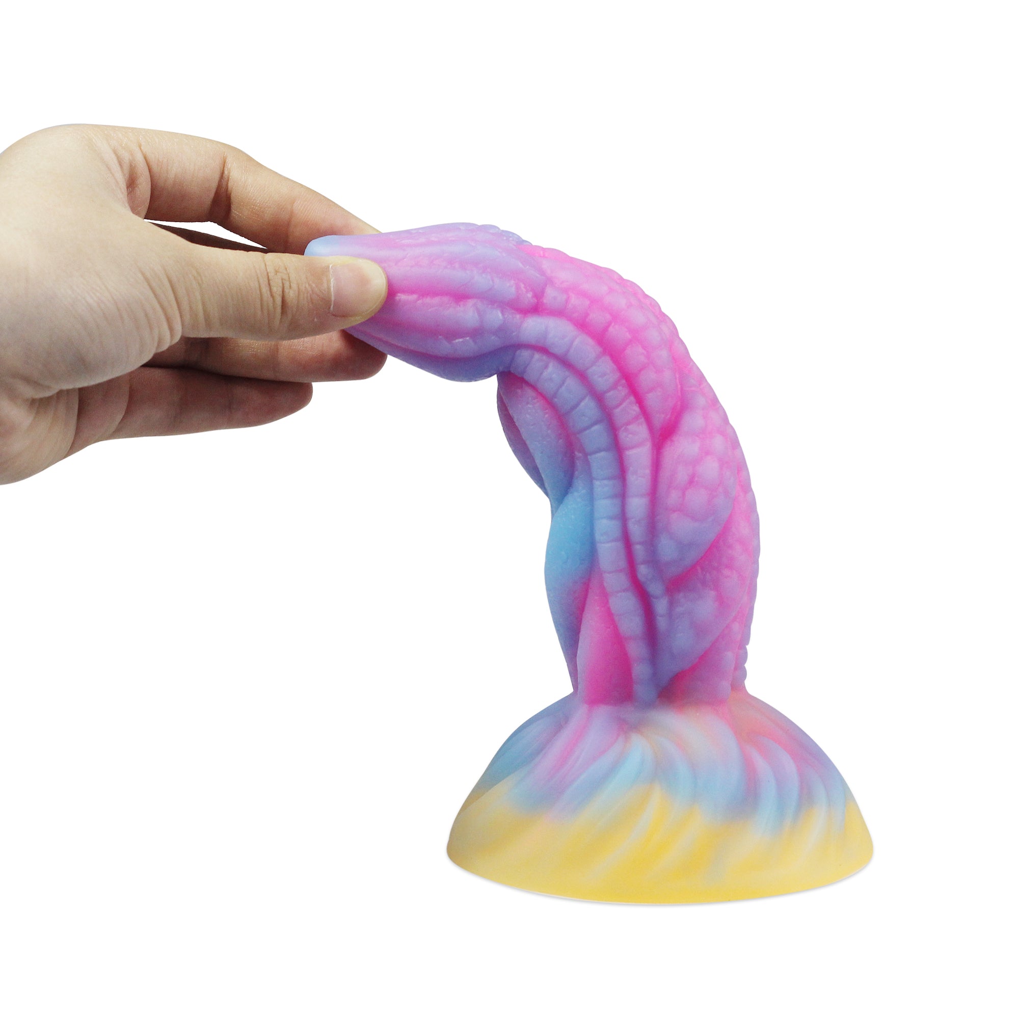 Corncob Suction Cup Fantasy Anal Dildo