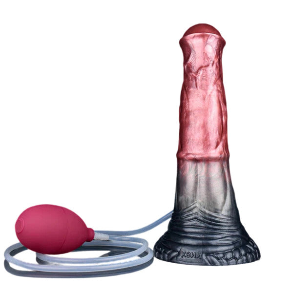 8 Inch Fantasy Animals Ejaculation Horse Dildo