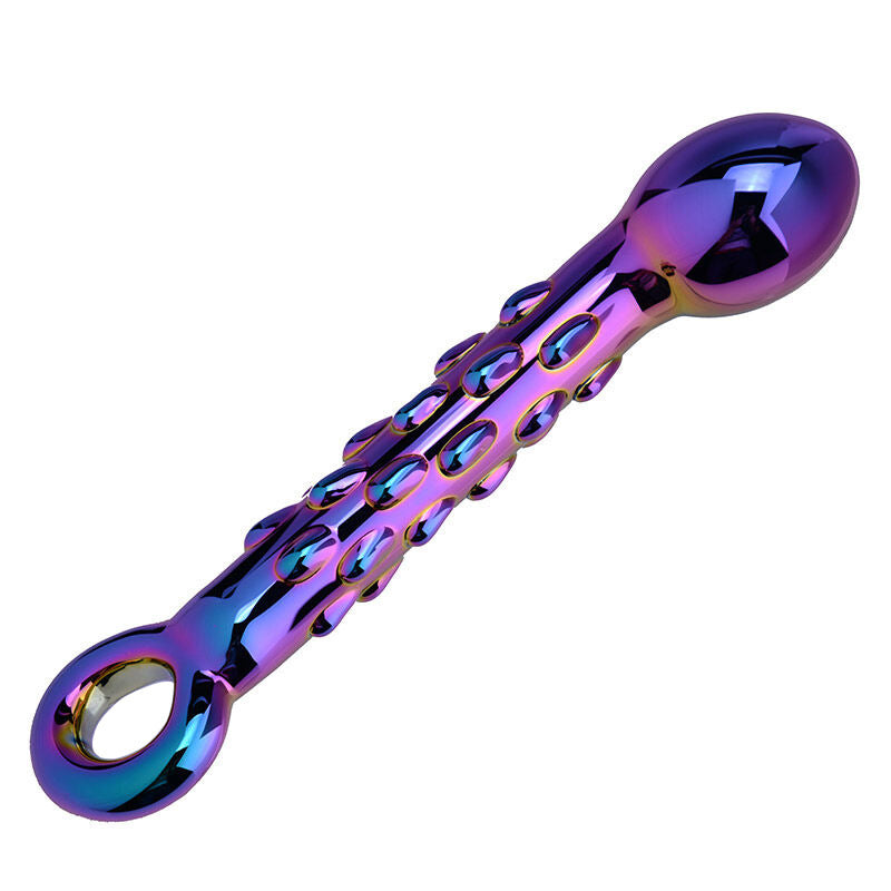 Electroplated Glass G-spot Anal Dildo