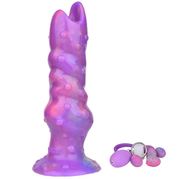 8 Inch Glow Alien Ovipositor Dildo