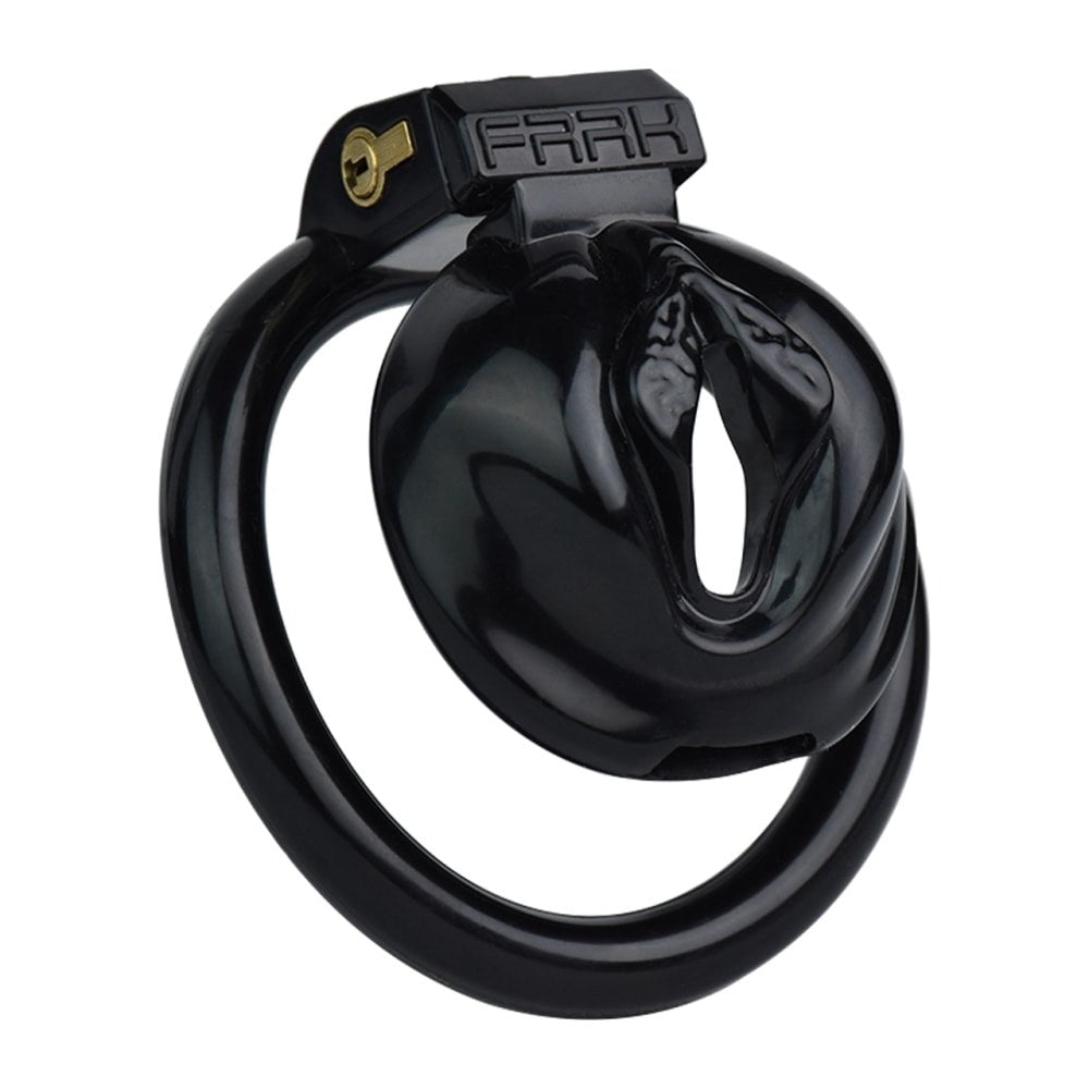 Black Cute Flat Cock Cage