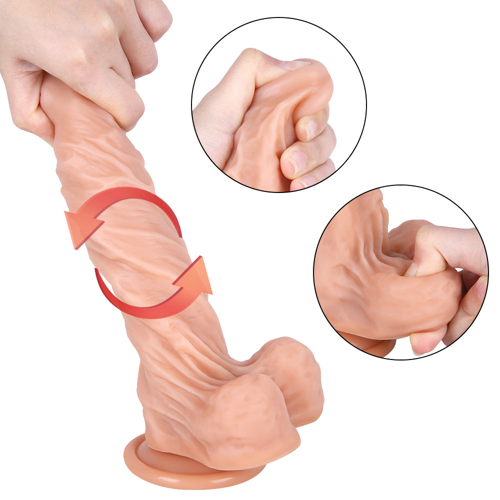 Realistic Penis Dildo Textured For anal