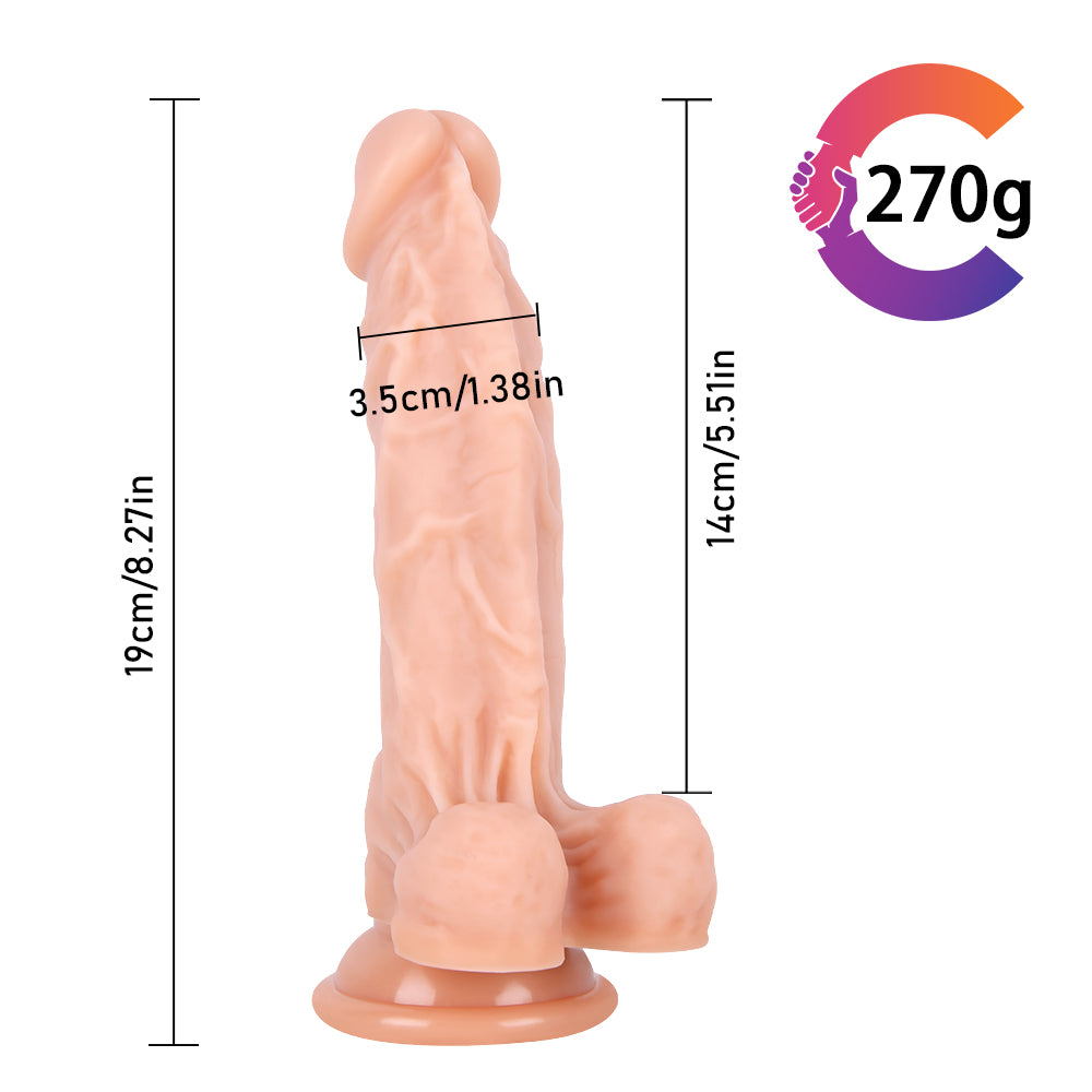 Realistic Penis Dildo Textured For anal