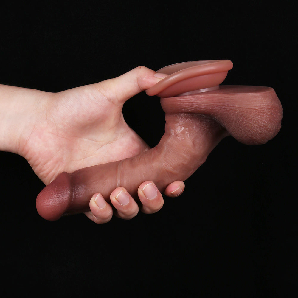 Liquid Silicone Dildo 8 Inch Strap On Adult