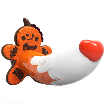 7 Inch Halloween Custom Silicone Curved Dildo