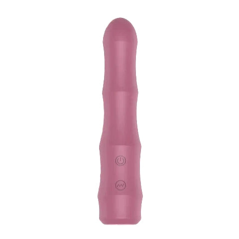 Bamboo Purple Vibrating Discreet Dildo