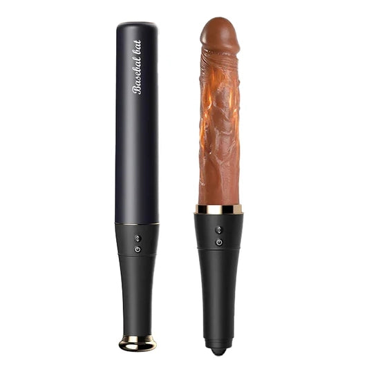 7 Inch Baseball Vibrating thrusting Hidden Dildo