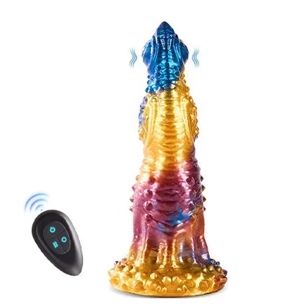 9 inch Bumpy Remote Women Fantasy Alien Dildo