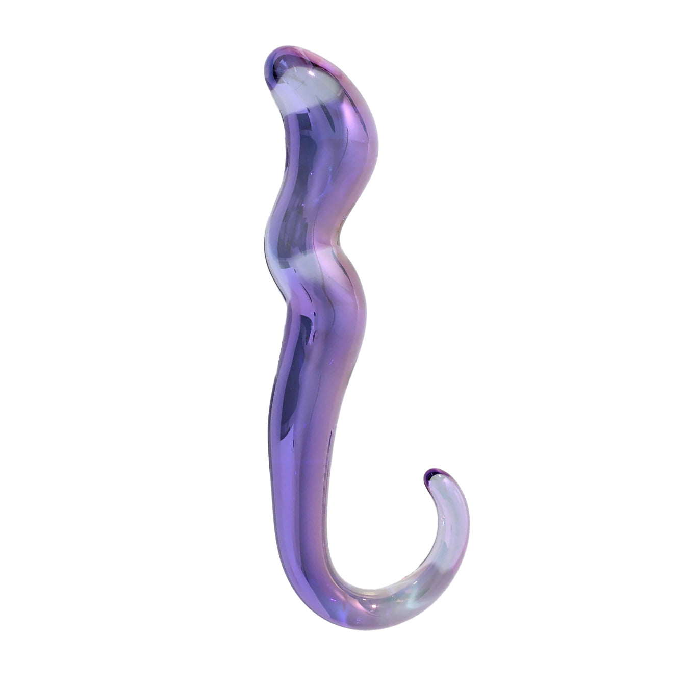 Glass G Spot Dildo Purple Noble