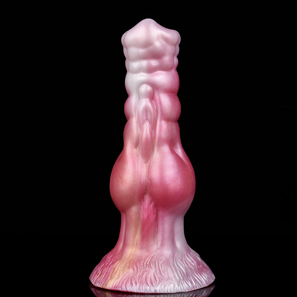 Silicone Knot Fantasy Horse Inflatable Dildo