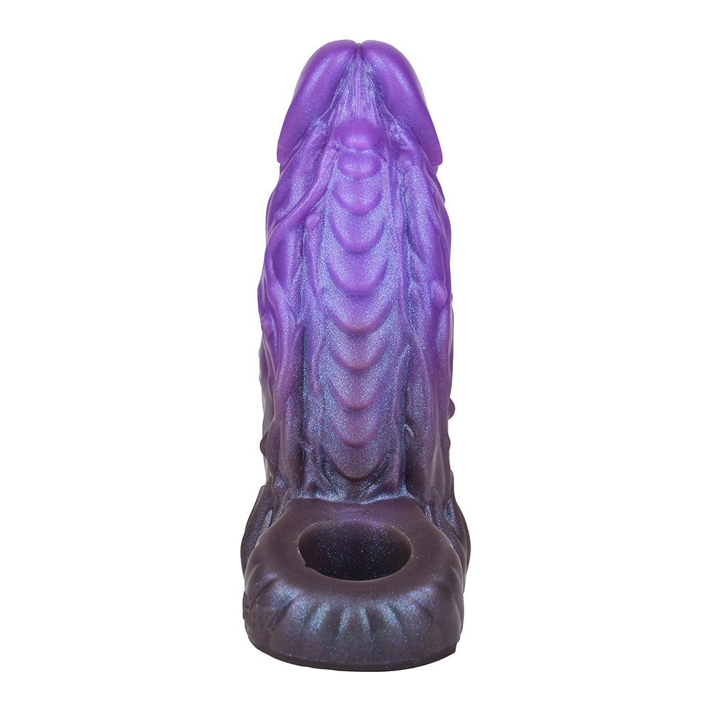 6 Inch Purple Spiked Dragon Cock Sleeve