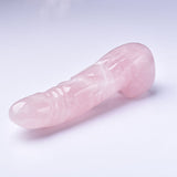 Load image into Gallery viewer, Rose Quartz Crystal Dildo Penis