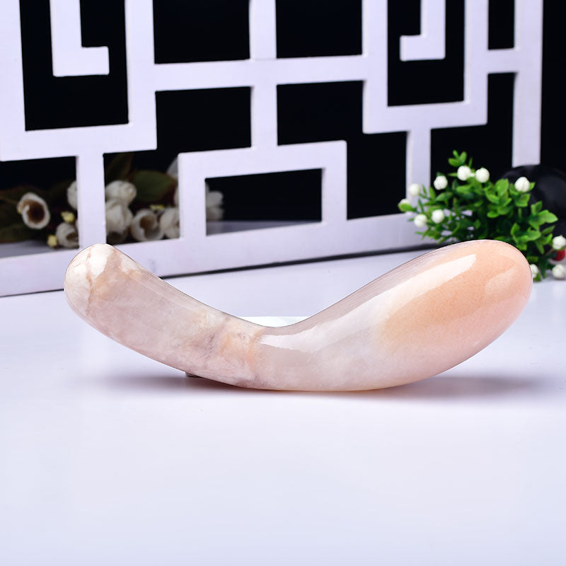 Pink Aventurine crystal dildo