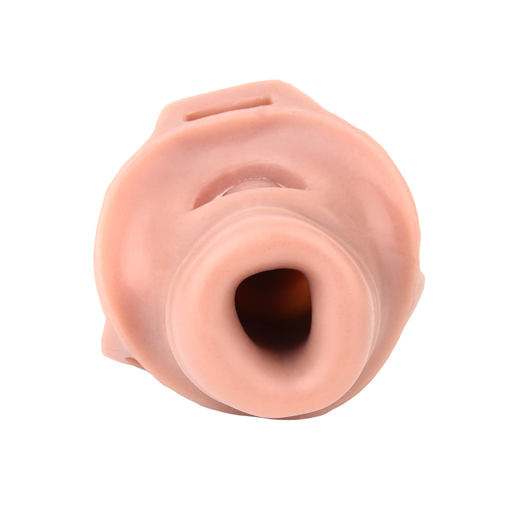 6 Inch Realistic Open Hollow Strap On