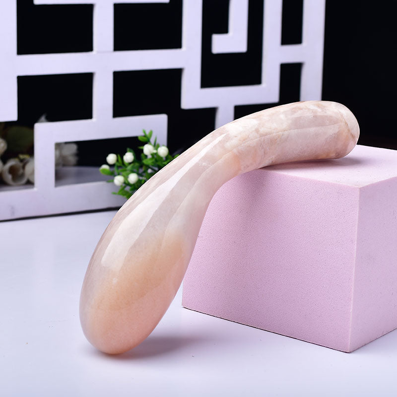 Pink Aventurine crystal dildo