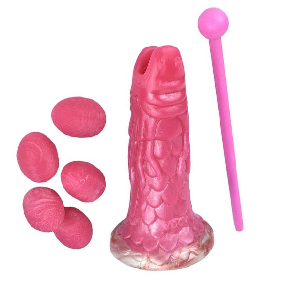Pink Fantasy Dragon Putter Ovipositor Dildo